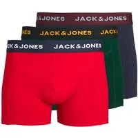 Jack & Jones Boxershorts Jack & Jones Herren 3er-Pack Boxer-Shorts JwhJames Unterwäsche Trunks
