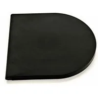 Naber Einbaumülleimer WESCO® Ersatzdeckel, Rondo Klassikline schwarz, Durchmesser 247 mm