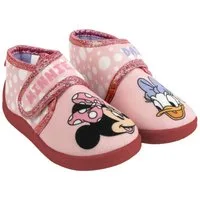 Cerda Disney Minnie Mouse Kinder Hausschuhe Halb-Boot Warme Hausstiefel Pantoffel
