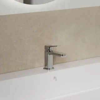 KLUDI-X3 Waschtischarmatur 422900581 ohne Ablaufgarnitur, chrom