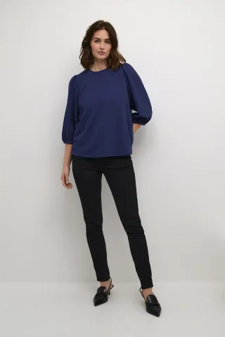 Langarm-Shirt Regular fit Beacon Blue