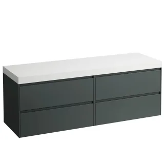Laufen Waschtischunterschrank und Waschtisch-Platte LANI 495x1570x580 H4045901122661