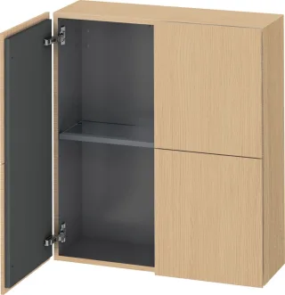 Duravit L-Cube Halbhochschrank Natur Eiche Matt 700x243x800 mm - LC116703030 LC116703030