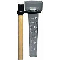 GAUTZSCH Unimet Regenmesser 25 x 8,5 cm Regenmesser