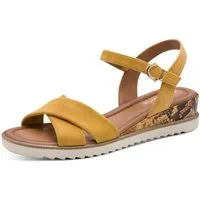 Keilsandalette Riemchensandale, Sommerschuh in veganer Verarbeitung
