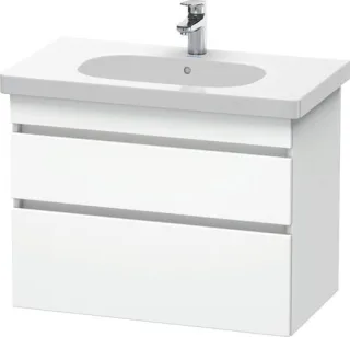 Duravit DuraStyle Waschtischunterbau wandhängend Weiß Matt 800x453x610 mm - DS648401818 DS648401818