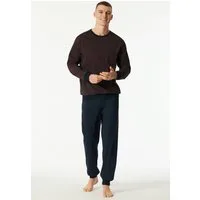 Schiesser Schlafanzug Comfort Essentials (2 tlg) mit angenehmen Bündchen