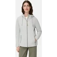 camel active Funktionsjacke mit abnehmbarer Kapuze Langarm Markenlogo