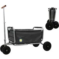 Beachtrekker Bollerwagen LiFe, faltbarer Bollerwagen inkl. Feststellbremse