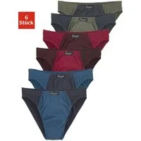 le jogger® Slip (Packung, 6-St) schöner Basic in schönen Farbkombinationen