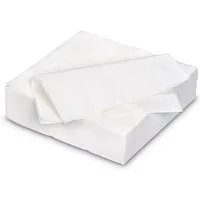 AVA Papierserviette, Servietten aus Papier 40x40cm 2-lagig 50 Stück Weiß