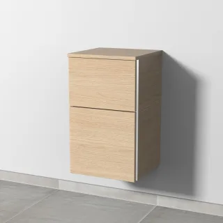 Sanipa 3way Unterschrank mit 2 Auszügen, Eiche-Nordic, BR14348 BR14348