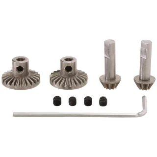 Upgraded Metal Parts Front Rear Bridge Axle Small Large Bevel Gear for MNRC MN78 MN82 MN168 MN99S V2 1/12 RC Cars Vehicl