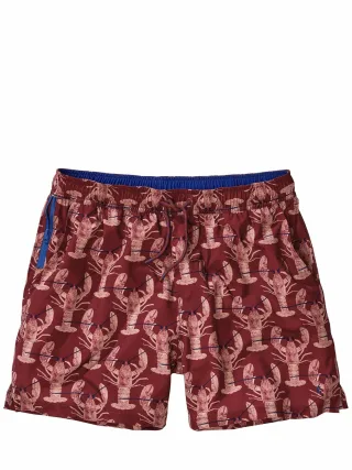Mey & Edlich Herren Resort-Badeshorts Lobster Rot 94 % Polyester (recycelt), 6 % Elasthan