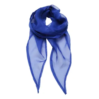 Premier Damen Chiffon-Schal / Chiffon-Halstuch (Königsblau)
