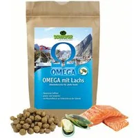 Schecker Schecker Trockenfutter Omega mit Lachs Geflügel, Trockenfutter für: keine Warnhinweise, ohne Farbstoffe