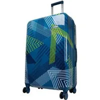 Warenhandel König Hartschalen-Trolley Ravenna, 4 Rollen, Dehnfalte für Gr. L und XL, farbig abgestimmte Griffe und Rollen