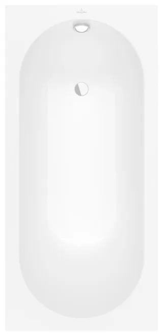 Villeroy & Boch Badewanne Oberon 1600x750x475mm Solo Rechteck Stone White, UBQ160OBE2V-RW UBQ160OBE2V-RW