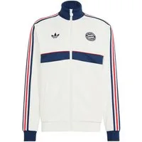 adidas Originals Sweatjacke adidas Originals FC Bayern München Jacke Weiß Polyester