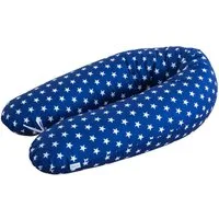 Loolay Stillkissen Baumwolle M/L o L/XL Schwangerschaftskissen Seitenschläferkissen Bezug, WEICH Füllung + 100% BIO-Baumwolle Kissenbezug, 170 oder 190 cm Stillkissen + Bezug abnehmbar mit Reißverschluss!, LOOLAY® - 100% Europäische Stoffe und Kleins