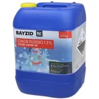 Höfer Chemie GmbH Poolpflege 25 kg BAYZID® Chlor 13% flüssig, Zuverlässige Desinfektion für sauberes und hygienisches Poolwasser