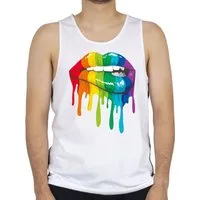Shirtracer Tanktop Lippen LGBT & LGBTQ LGBT Kleidung