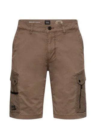 camel active - Bermuda Shorts mit Cargo-Taschen mud brown