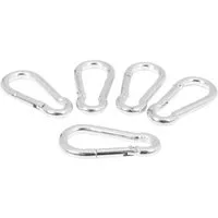 GORILLA SPORTS Trainingshilfe Karabiner 7 mm im 5er Set