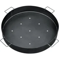 Bellissa Holzkohlegrill Kohlenschale für Feuerstellen & Schwenkgrills 65x10cm – emailliert