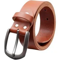 COLOGNEBELT Ledergürtel OM417-SL-Cognac MADE IN GERMANY, Cognac Kürzbar, 100 % Echtleder, Unisex