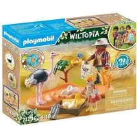 Playmobil® 71296 Wiltopia - Zu Gast bei Papa Strauß Konstruktions-Spielset