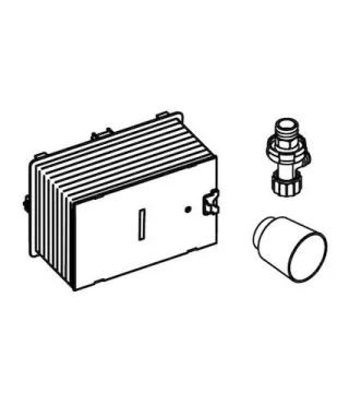Schell Schutzbox für MONTUS Spülkasten 8cm, rot, 292170099 292170099