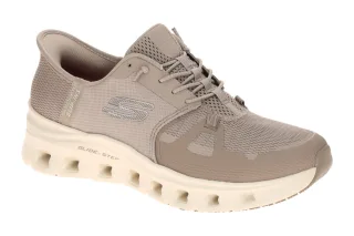 Skechers GLIDE STEP PRO SR 108261EC TPE taupe - bequeme Slipper f?r Damen