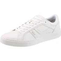 BOSS ORANGE Rhys_Tenn Sneaker Freizeitschuh, Halbschuh, Schnürschuh mit Ziernähten
