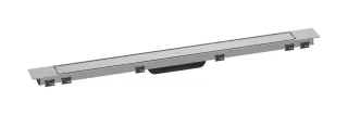 Hansgrohe Fertigset Duschr.RainDrain Match Plus 900 mm höhenverst.Rahmen Edelstahl gebü., 56216800 56216800