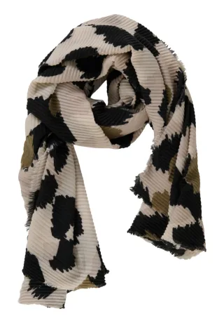 CARTOON - Schal mit Animal-Print beige