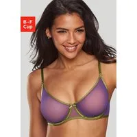 Vivance by Lascana T-Shirt-BH Finja mit Bügel aus transparentem Soft-Mesh, transparente Unterwäsche