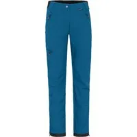 Bergson Outdoorhose TESSE COMFORT Damen Softshellhose, winddicht, strapazierfähig, Normalgrößen, Saphir