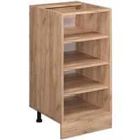 Vicco Unterschrank R-Line, Goldkraft Eiche/Goldkraft Eiche, 40 cm ohne Arbeitsplatte (1-St)