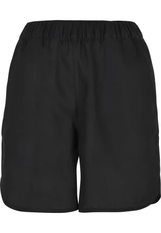 URBAN CLASSICS Shorts "Urban Classics Damen Ladies Linen Mixed Shorts"