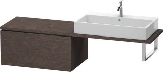 Duravit L-Cube Unterschrank für Konsole Eiche dunkel gebürstet Matt 820x547x400 mm - LC583407272 LC583407272
