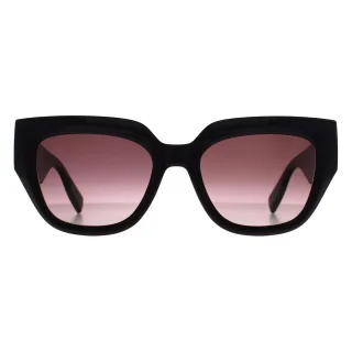 Furla Square Damen Bordeaux Braun Farbverlauf SFU809