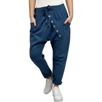 Mississhop Boyfriend-Hose Damen Baumwollhose Hose Sweatpants Jogginghose Baumwolle M.295
