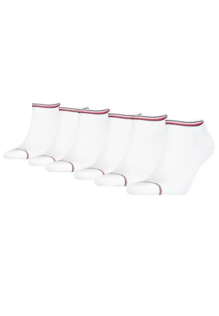 6 Paar TOMMY HILFIGER Herren ICONIC SNEAKER Gr. 39 - 49 Sneaker Socken