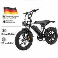 PIXAR E-Bike Cityrad E6 3.0 Elektrofahrrad 48V 15Ah 7-Gang 20"x4.0 Fatbike mit LCD, Mittelmotor, 720 Wh, (Packung)