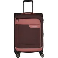 travelite Weichgepäck-Trolley VIIA, verschiedene Größen und Farben, 4 Rollen, Reisegepäck Trolley Koffer Weichgepäck TSA Schloss