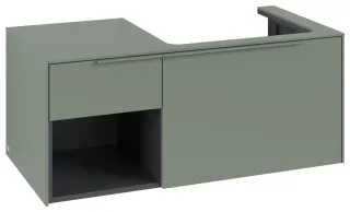 Villeroy & Boch Waschtischunterschrank Subway 3.0 C571L2 1001x423x516mm m. Bel. 2 Ausz. Waschtisch r C571L2AF