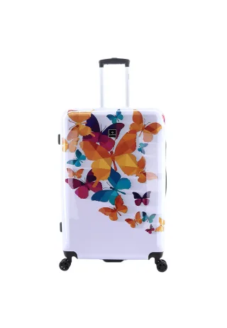 Saxoline Koffer "Schmetterling" mit integriertem Zahlenschloss
