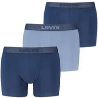 Levi's® Boxer LEVIS MEN MEL WB BOXER BRIEF (3er Pack) ohne Eingriff, tonaler Logobund, elastisch, Cotton-Mix