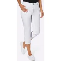Sieh an! Jeansshorts 3/4-Jeans leicht vertieft